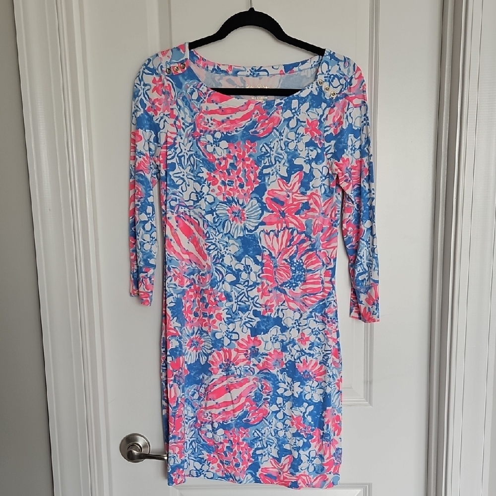 Lilly Pulitzer UPF 50+ Sophie Dress In Pop Pop